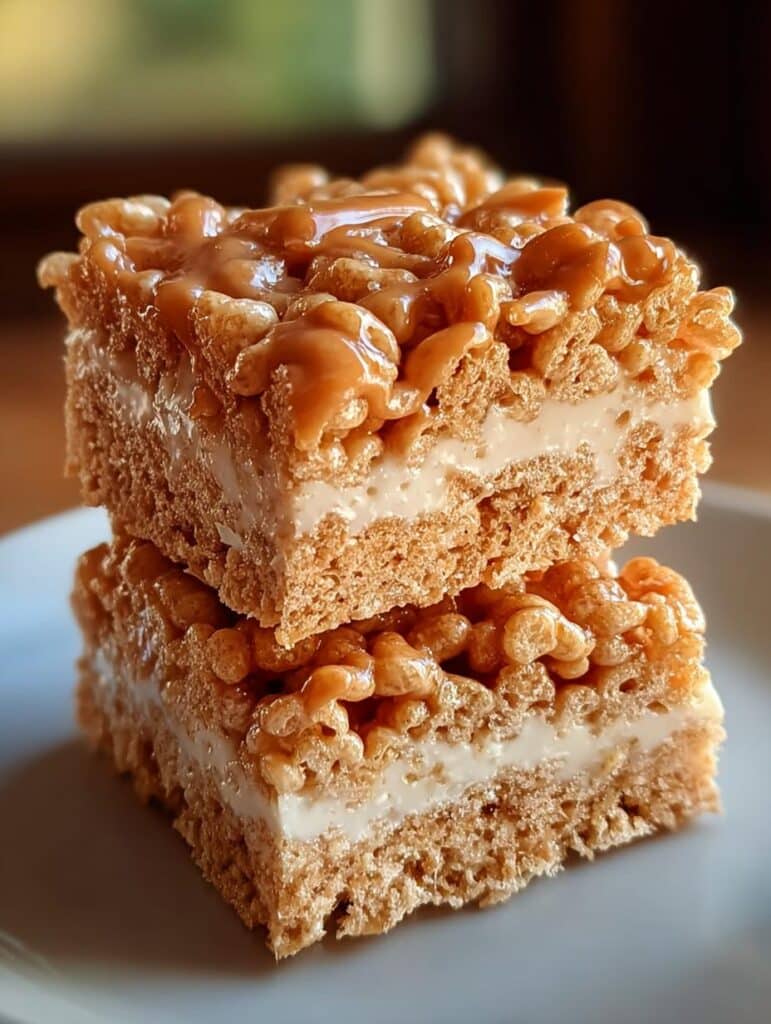 Biscoff Rice Krispie Treats