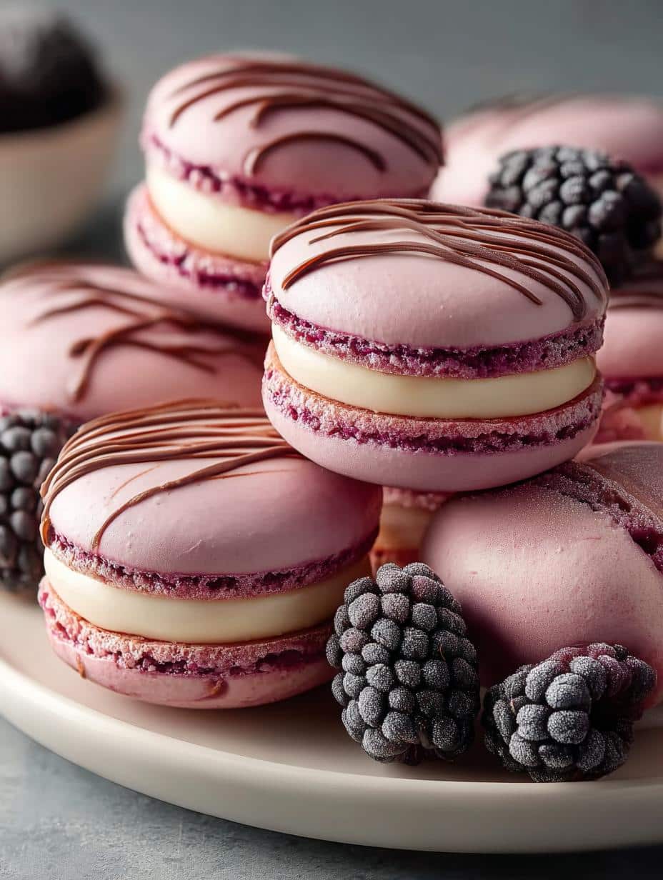 Blackberry Macarons Sweet Escape: 7 Steps to Perfection - Blackberry Macarons Sweet Escape - additional detail