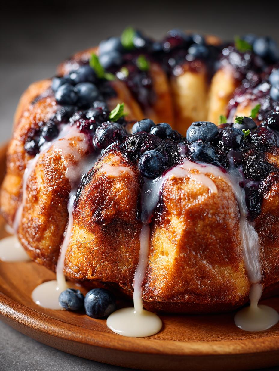 Blueberry Monkey Bread