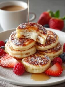Breakfast Pancake Poppers