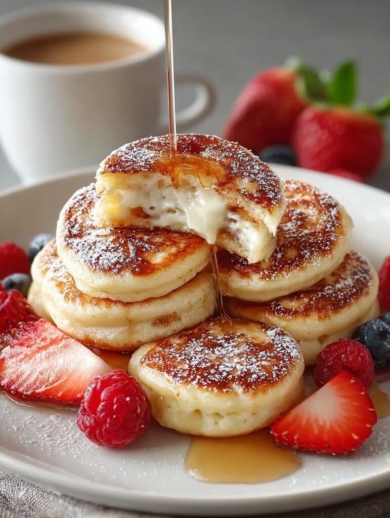 Breakfast Pancake Poppers