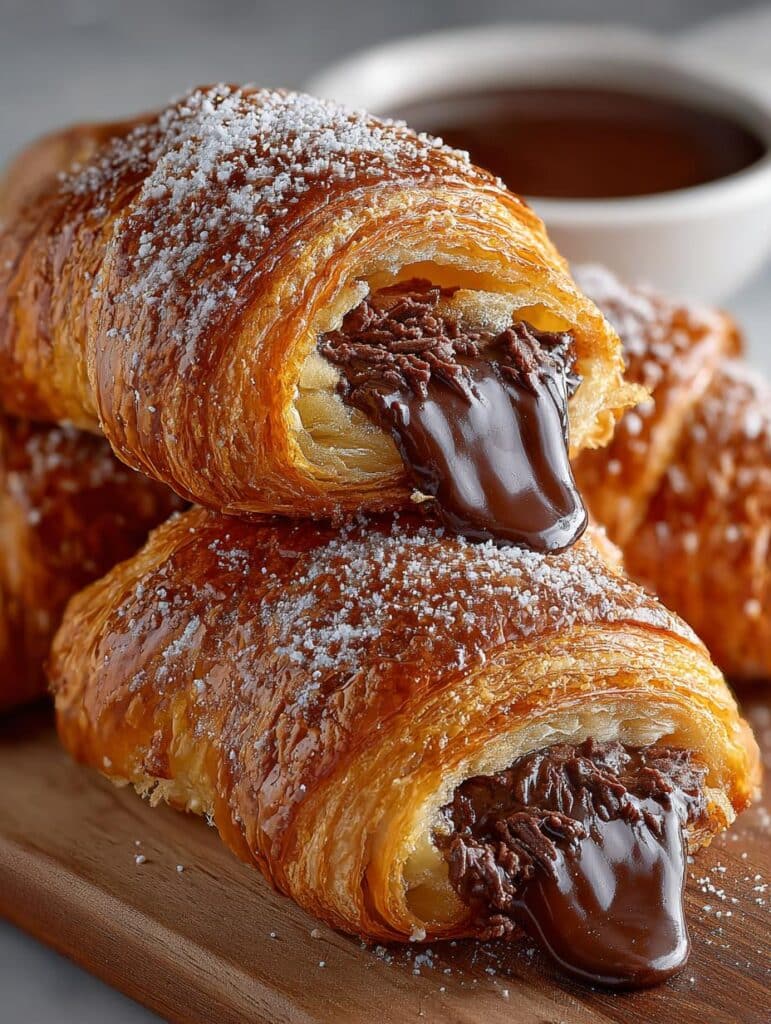 Brownie Batter Croissants