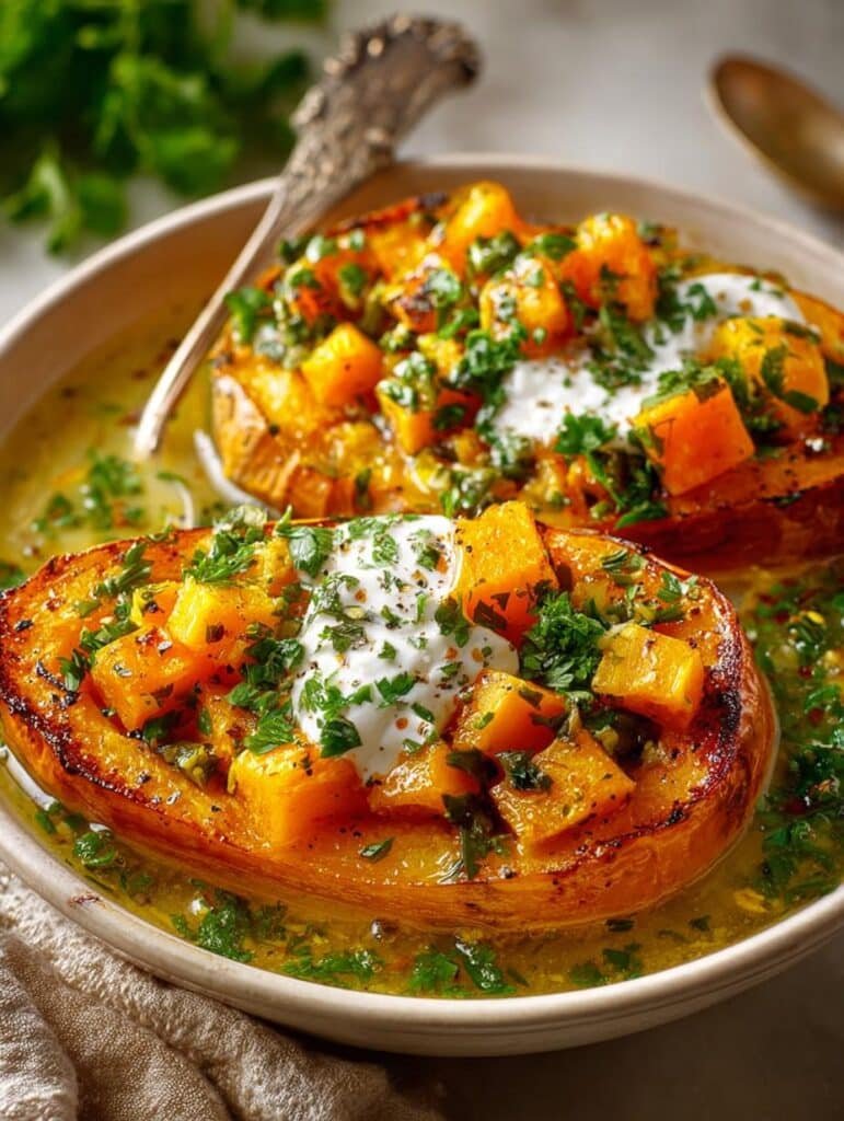 Butternut Squash Green Chili