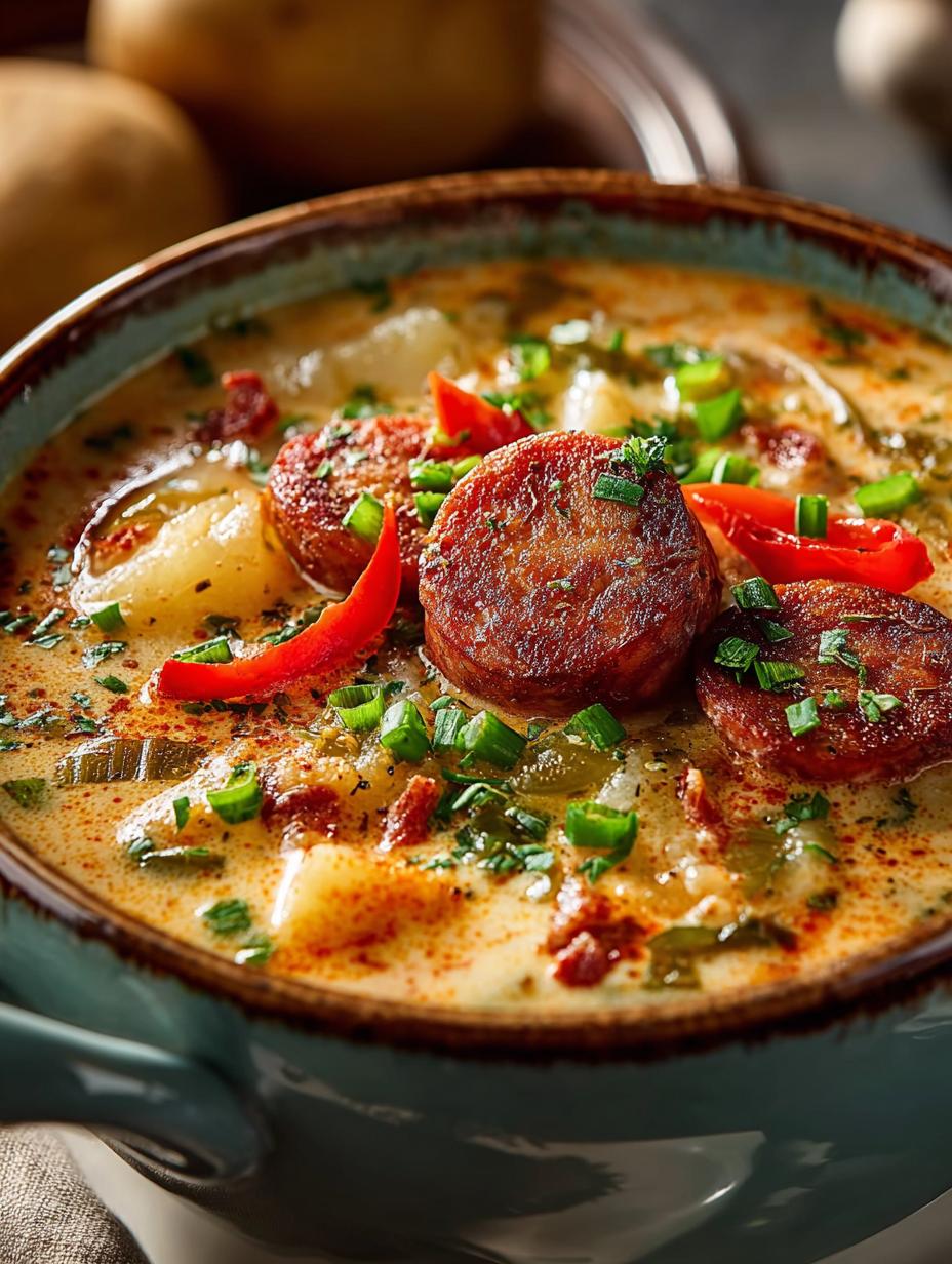 Cajun Potato Soup For Cozy Comforting Nights - Cajun Potato Soup For - main visual representation