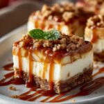 Caramel Apple Cheesecake Bars