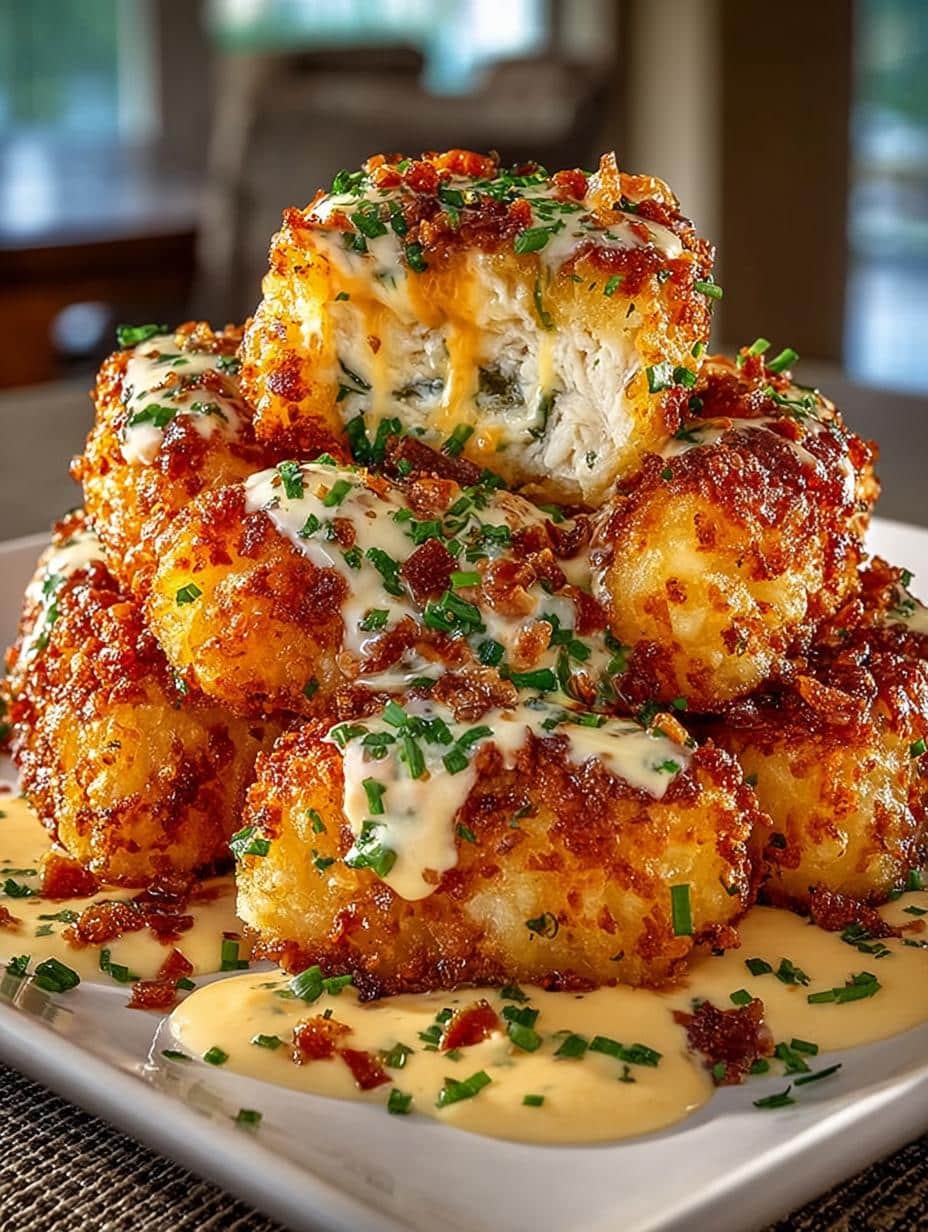 Cheddar Ranch Chicken Tater