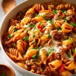 Cheesy Taco Pasta Skillet