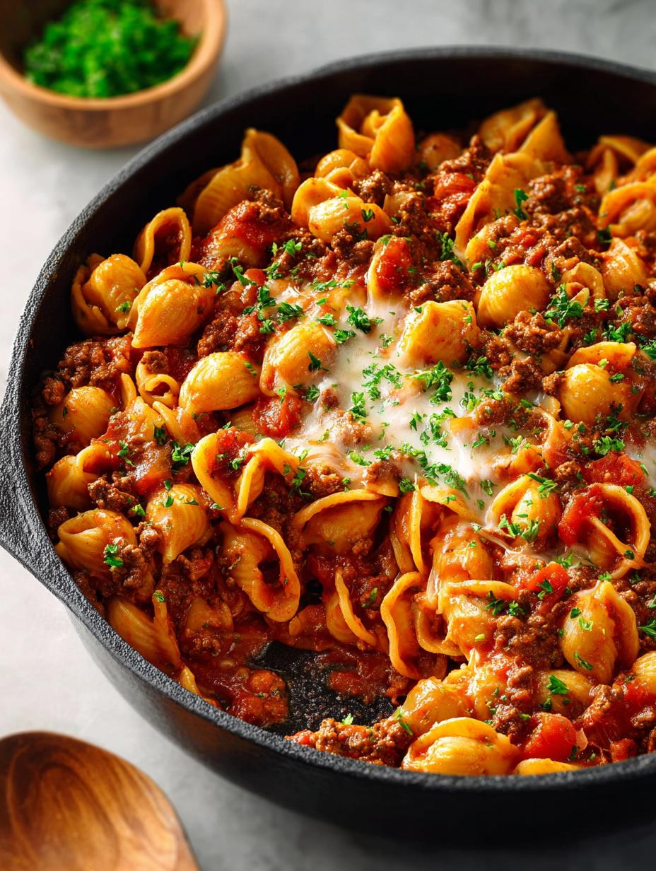 Cheesy Taco Pasta Skillet: 5-Star Comfort Food Recipe - Cheesy Taco Pasta Skillet - additional detail