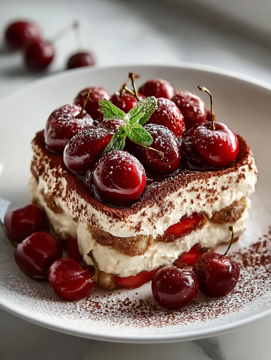 Cherry Amaretto Extract Tiramisu: 8 Steps to Delight - Cherry Amaretto Extract Tiramisu - main visual representation