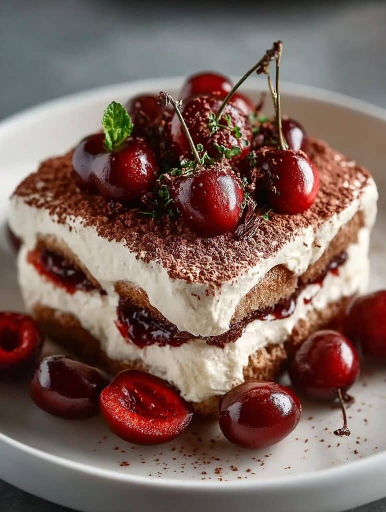 Cherry Amaretto Extract Tiramisu