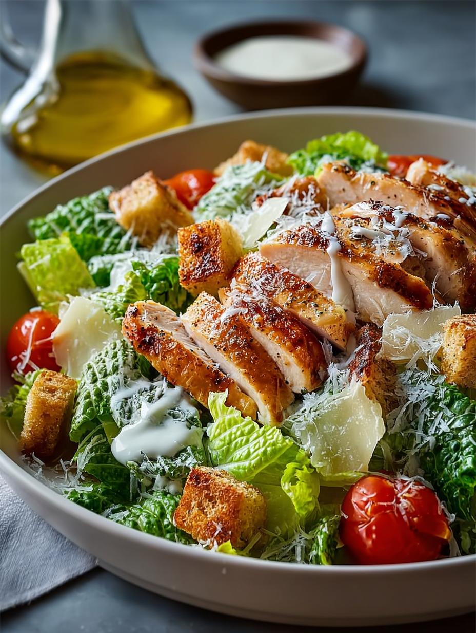 Chicken Caesar Salad with