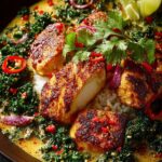 Chicken with Coconut Kale