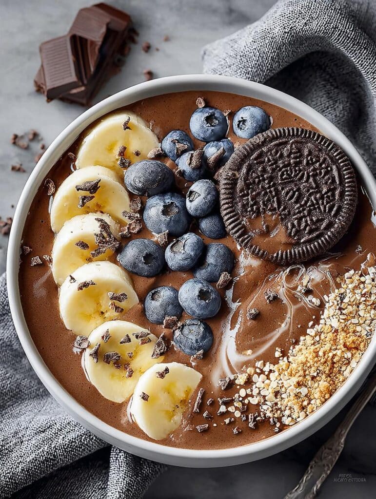 Chocolate Banana Smoothie Bowl