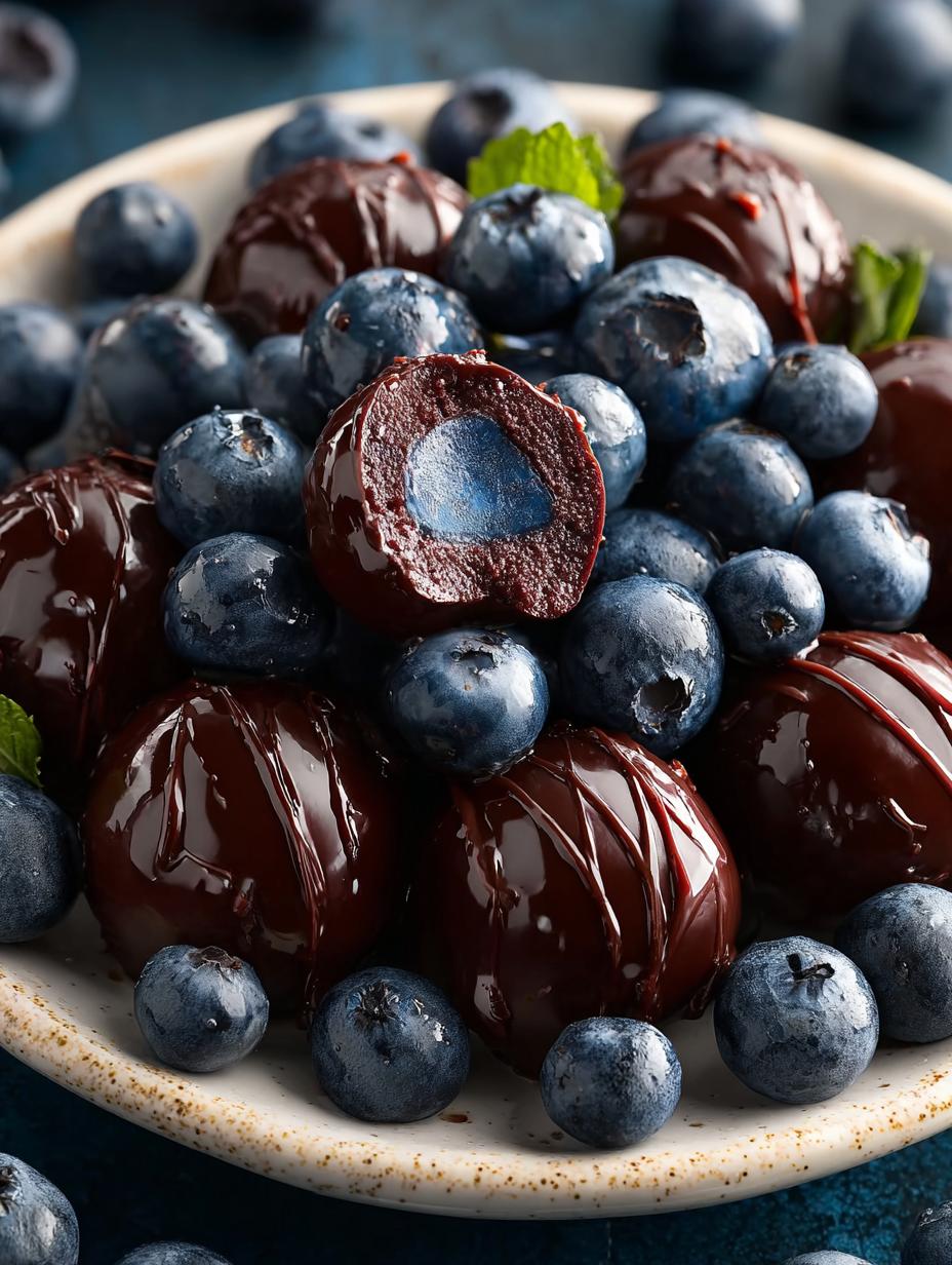 Chocolate Covered Blueberries: 7 Irresistible Treats - Chocolate Covered Blueberries - main visual representation