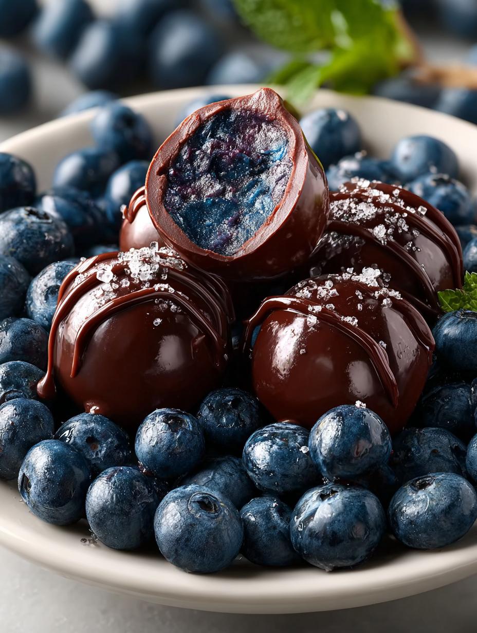 Chocolate Covered Blueberries