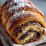 Chocolate Croissant Loaf