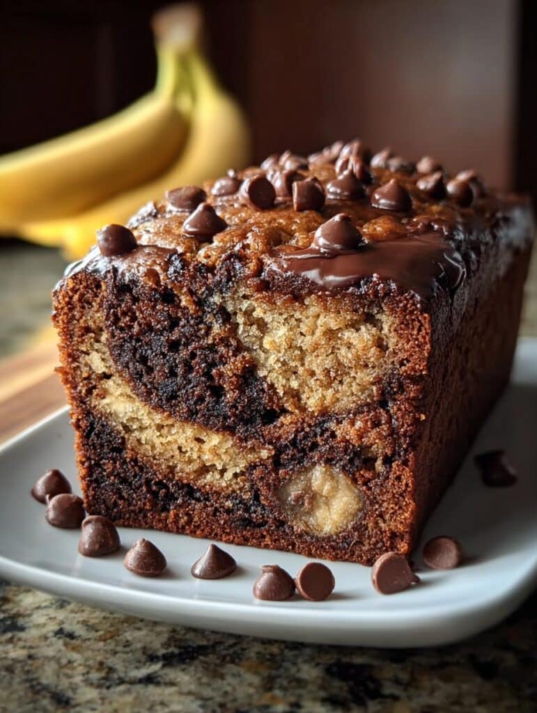 Chocolate Espresso Banana Bread