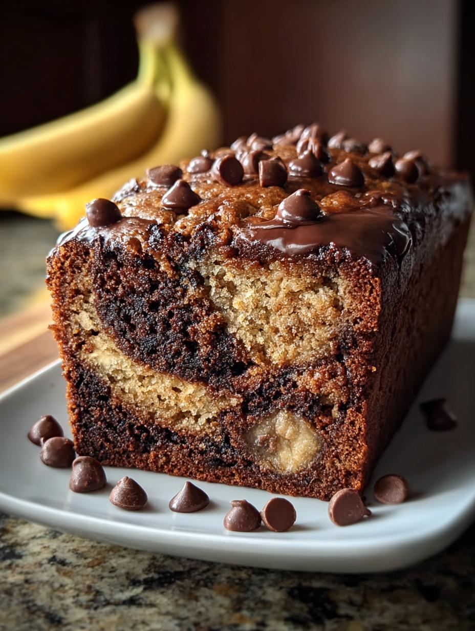 Chocolate Espresso Banana Bread