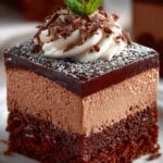 Chocolate Mousse Brownies