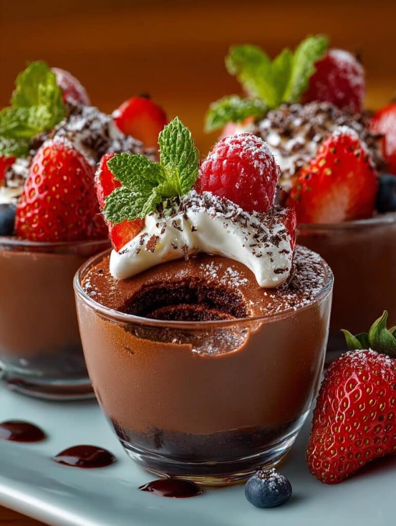 Chocolate Mousse Cups