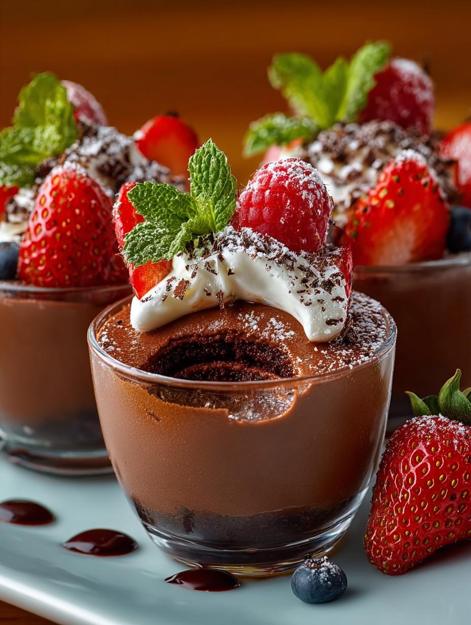 Chocolate Mousse Cups