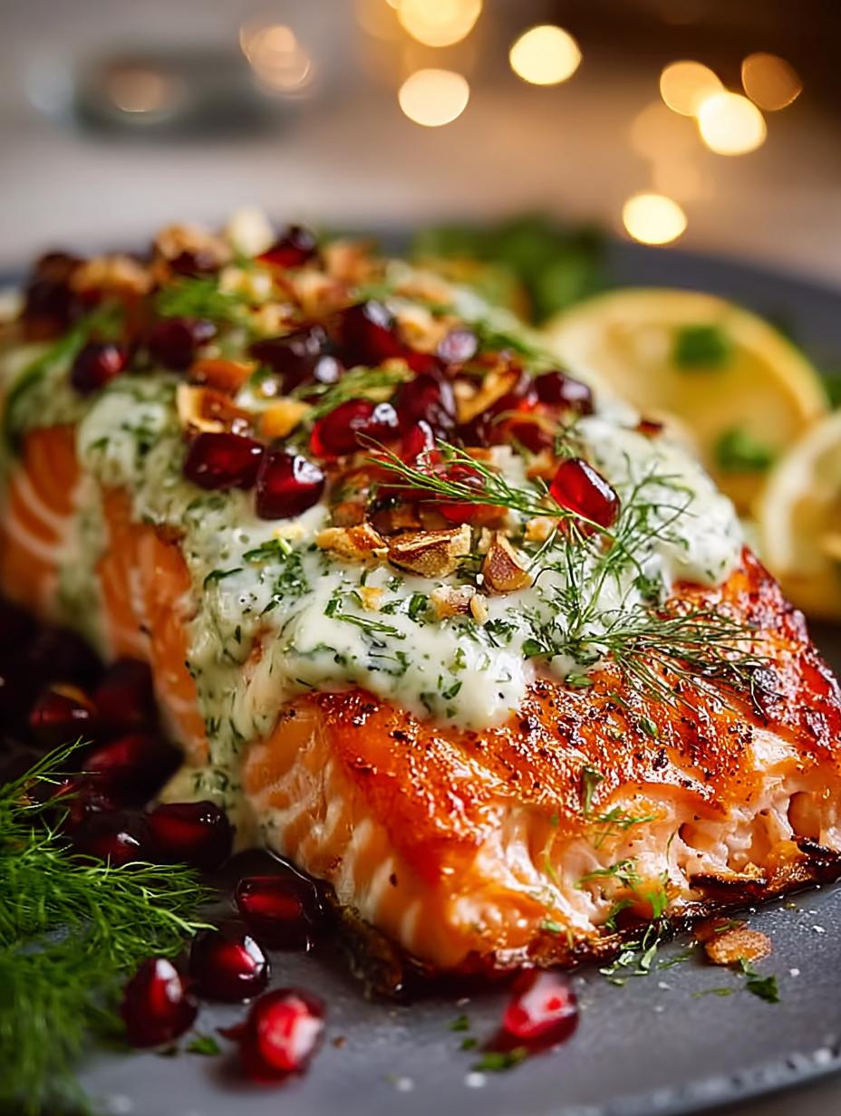Christmas Baked Salmon For Festive Holiday Feasts - Christmas Baked Salmon For - additional detail