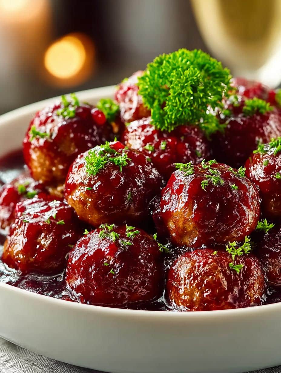 Quick Christmas Cranberry Meatballs Festive Recipe 2 Quick Christmas Cranberry Meatballs Festive Recipe - Christmas Cranberry Meatballs Festive - main visual representation