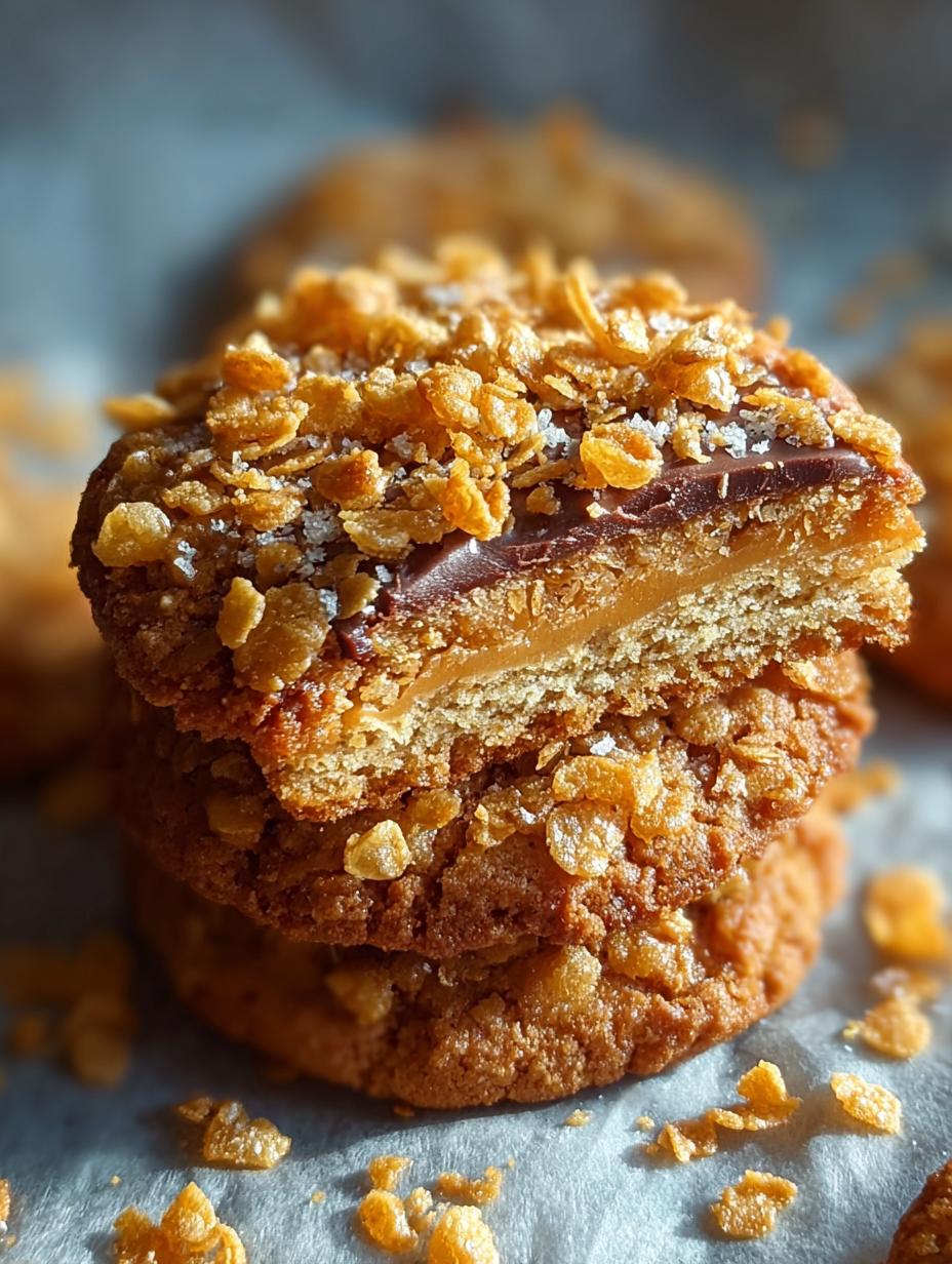 Cornflake Toffee Cookie