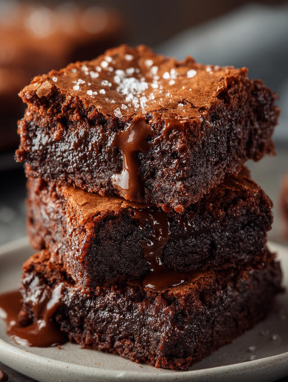 Crack Top Fudgy Brownies: 12 Secrets to Perfection - Crack Top Fudgy Brownies - additional detail