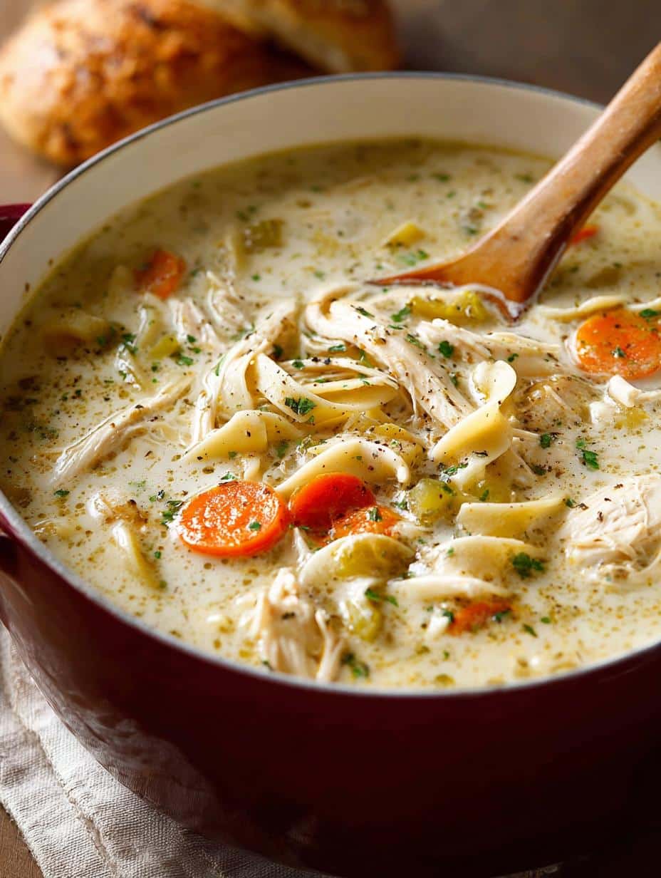 Creamy Chicken Noodle Soup: 7 Comforting Secrets - Creamy Chicken Noodle Soup - main visual representation