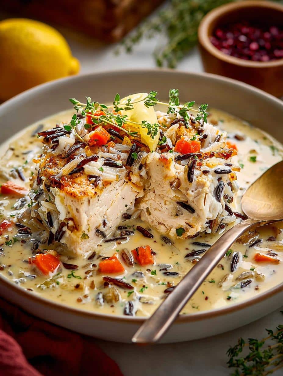 Creamy Chicken Wild Rice