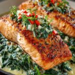 Creamy Spinach Salmon
