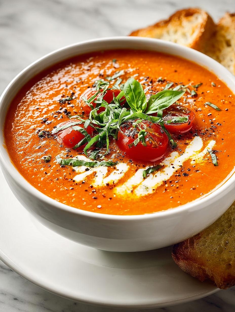 Creamy Tomato Basil Soup: 5 Simple Steps to Comfort - Creamy Tomato Basil Soup - main visual representation