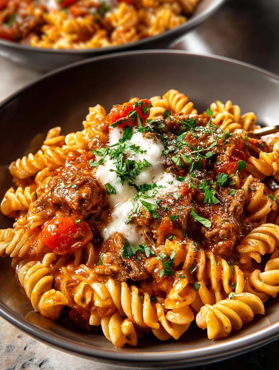 Creamy Tomato Beef Pasta: 30-Minute Comfort Food Delight - Creamy Tomato Beef Pasta - additional detail