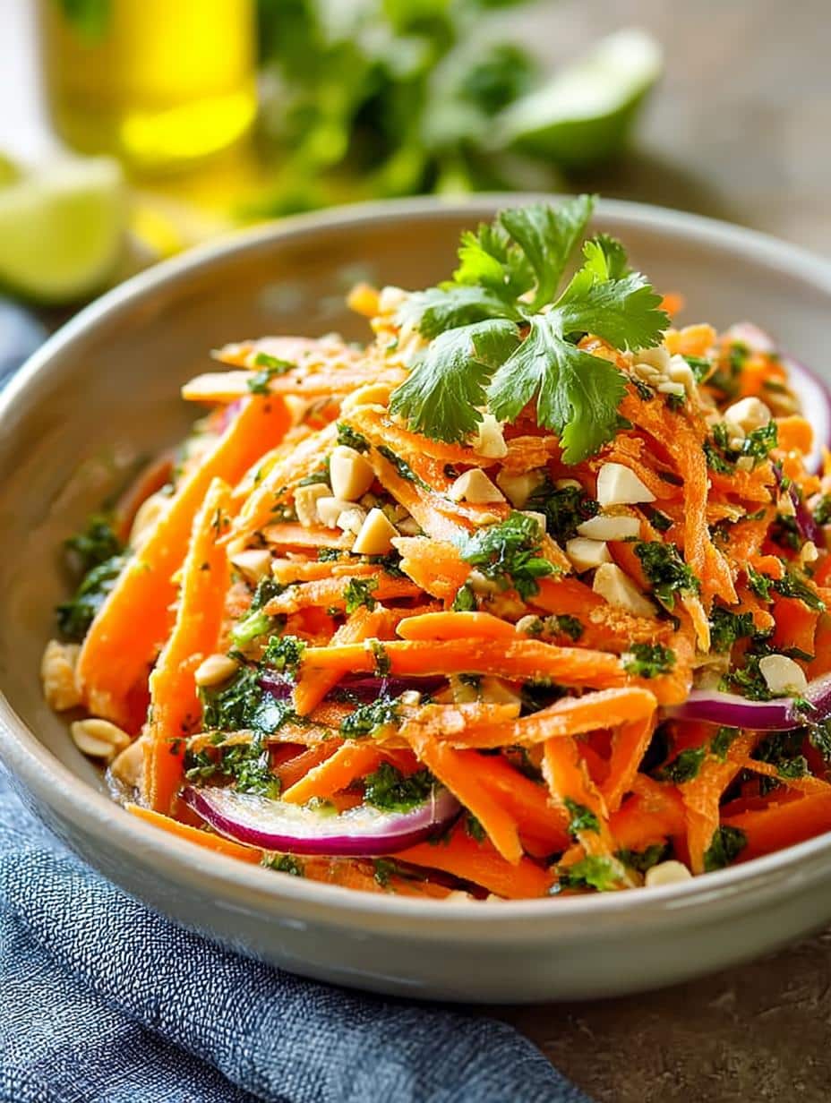 Crunchy Peanut Carrot Salad: 5 Reasons to Love It 3 Crunchy Peanut Carrot Salad: 5 Reasons to Love It - Crunchy Peanut Carrot Salad - additional detail