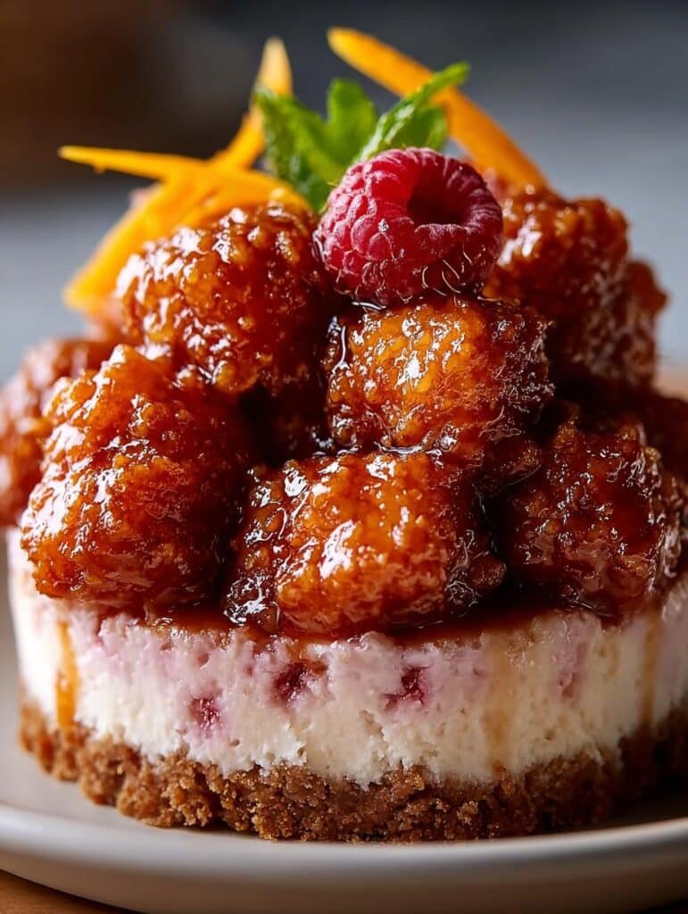 Decadent Raspberry Cheesecake Mousse