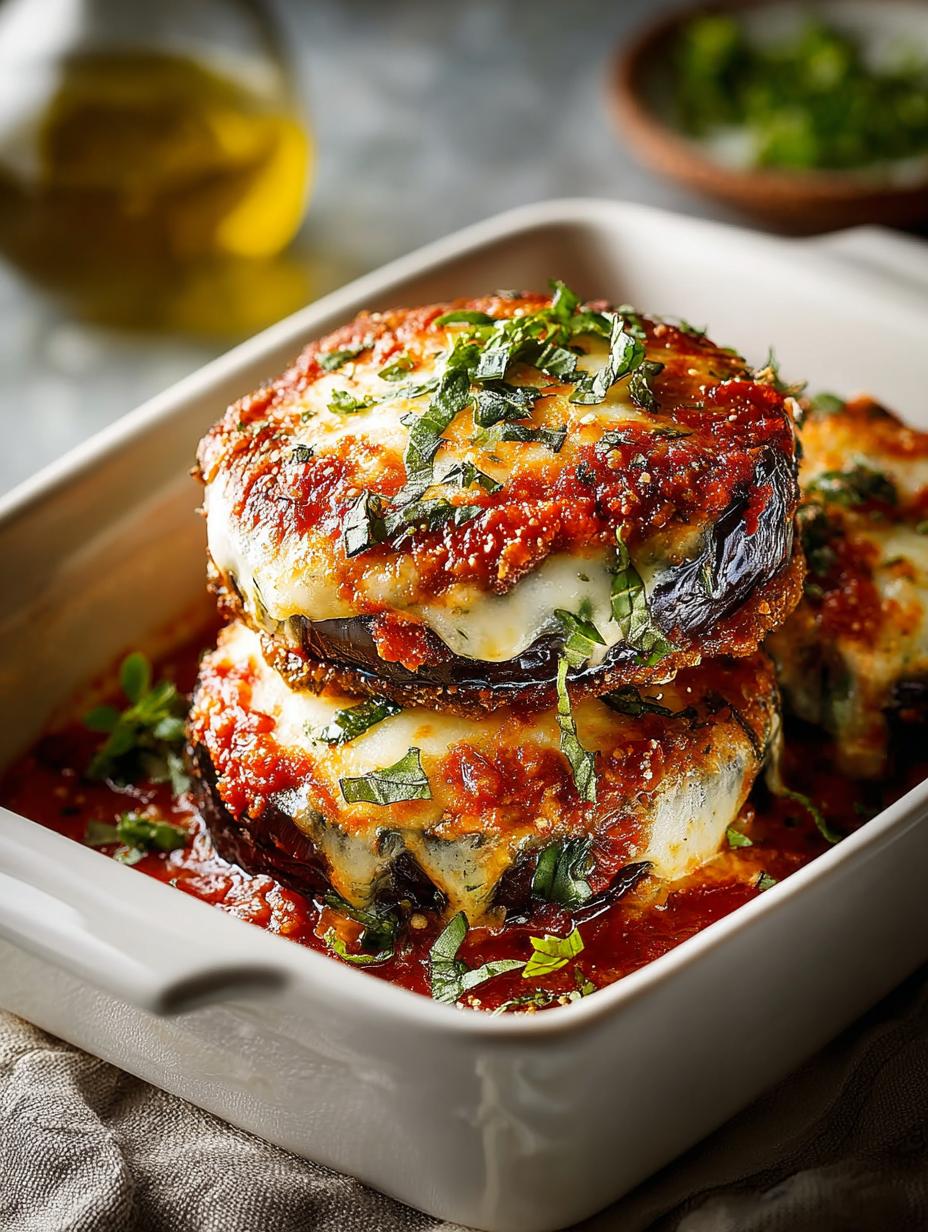 Easy Eggplant Parmesan: Irresistible Italian Comfort Food - Eggplant Parmesan - additional detail