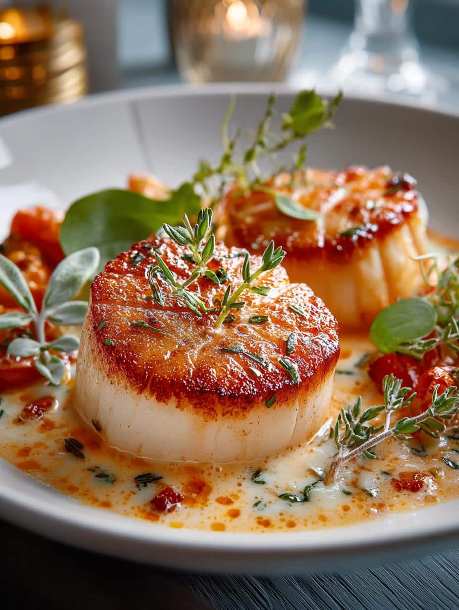Elegant Scallops with Vodka: 7 Steps to Culinary Bliss - Elegant Scallops with Vodka - additional detail