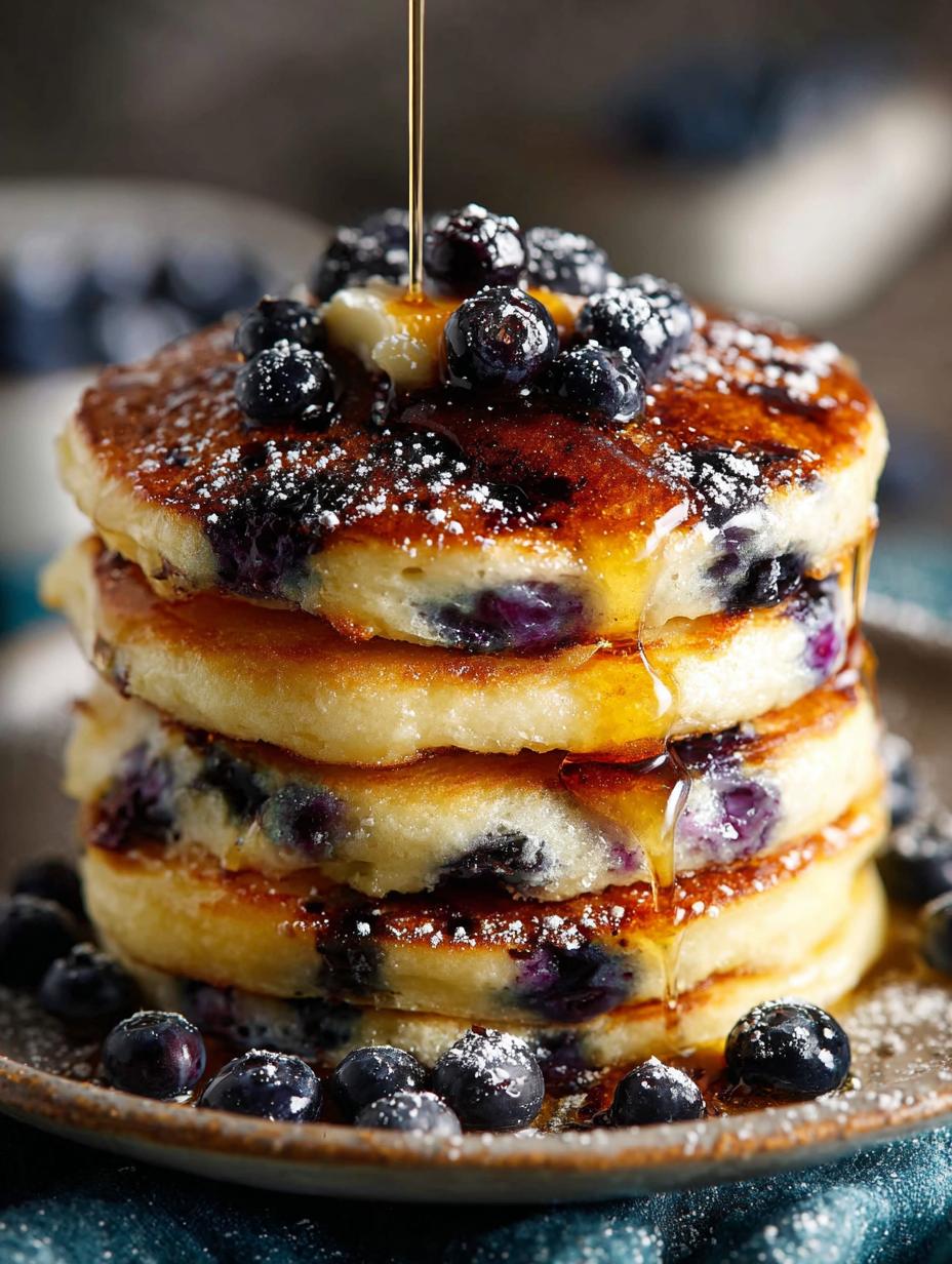 Fluffy Blueberry Pancakes: 5 Secrets for Perfect Fluffiness - Fluffy Blueberry Pancakes - additional detail