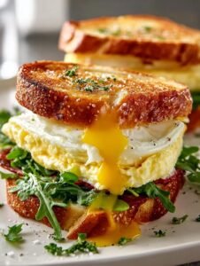 Fluffy Egg Sandwiches