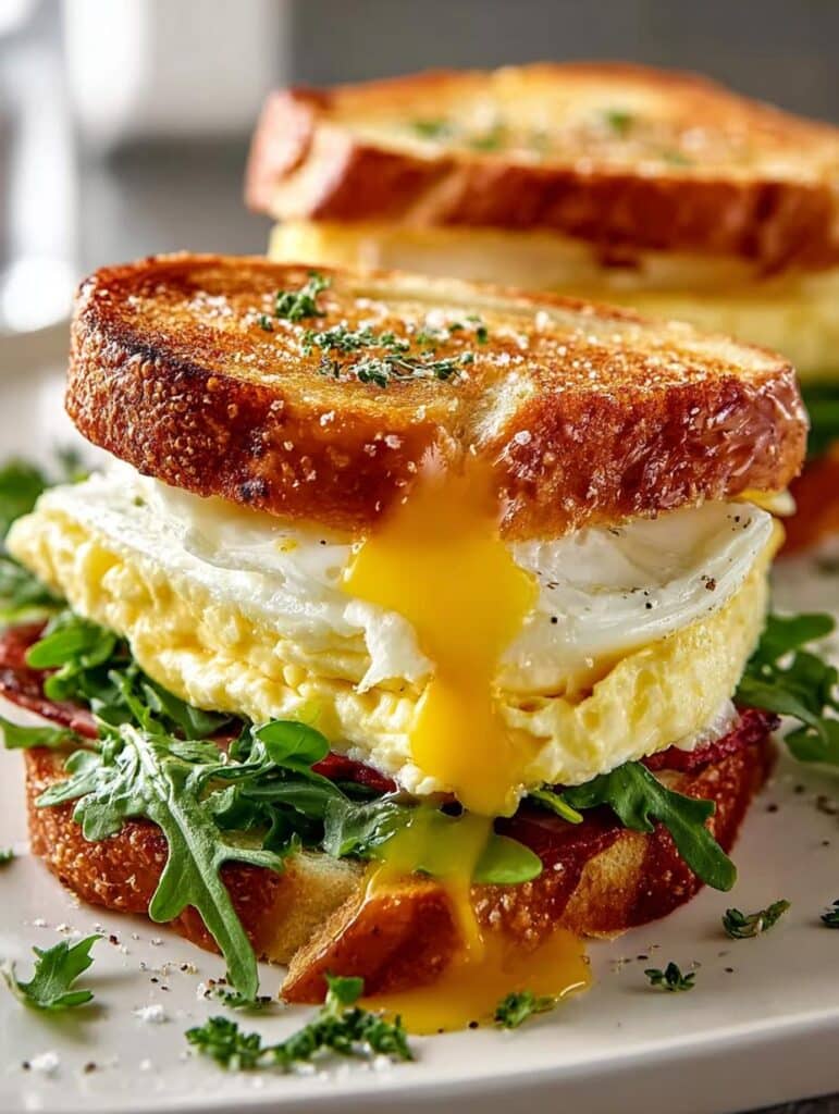 Fluffy Egg Sandwiches