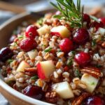 Fresh Cranberry Apple Farro: 6 Delicious Holiday Sides 2 Fresh Cranberry Apple Farro