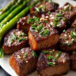 Garlic Honey Steak Bites