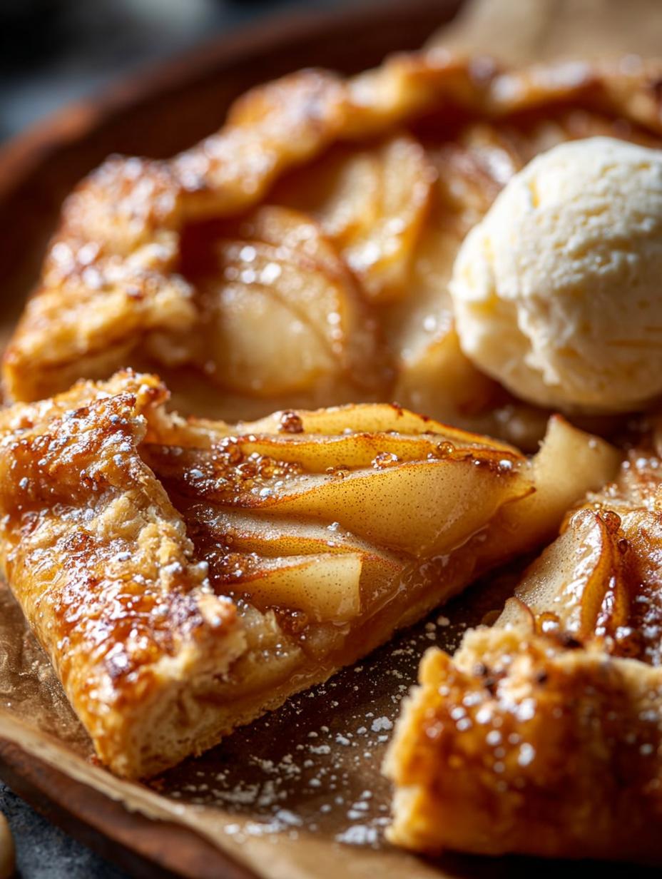 Ginger Pear Galette