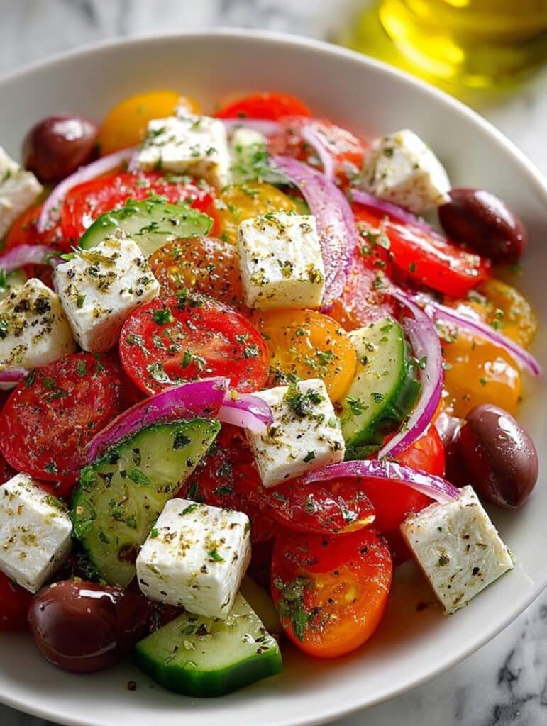 Greek Salad with Fresh