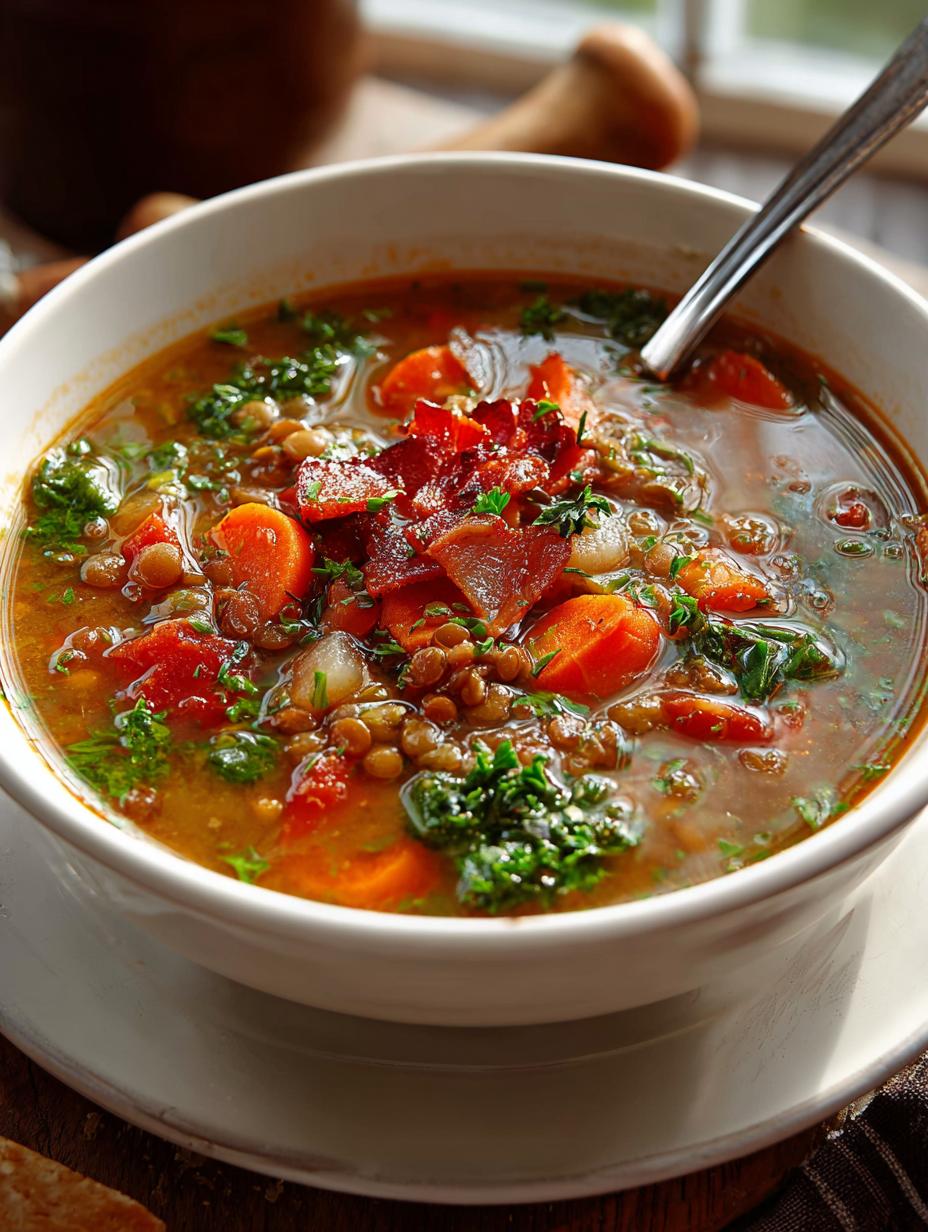 Ham Lentil Soup: 5 Reasons to Love This Comfort Food - Ham Lentil Soup - additional detail
