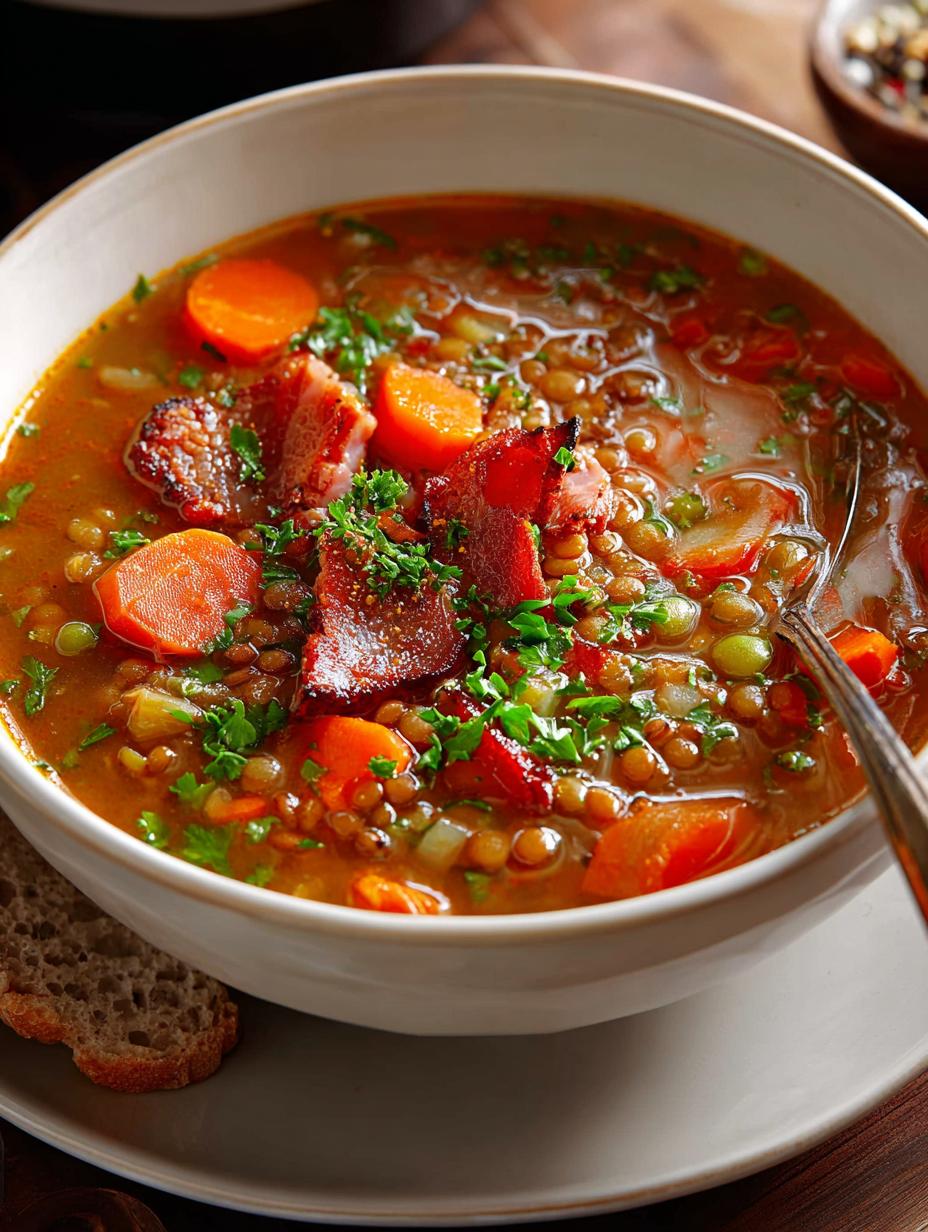Ham Lentil Soup