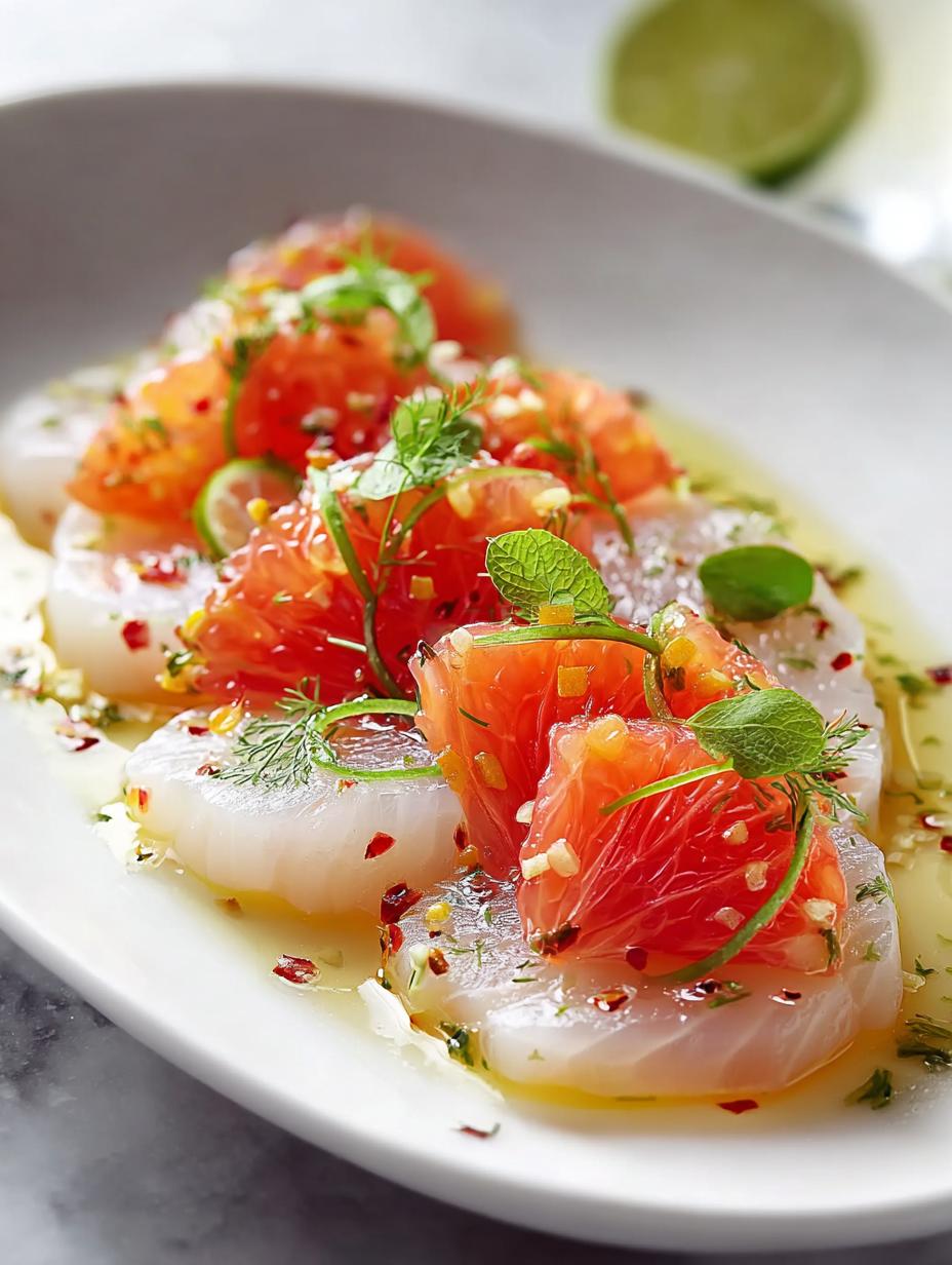 Hamachi Crudo with Grapefruit: 5 Must-Try Flavor Combos - Hamachi Crudo with Grapefruit - additional detail