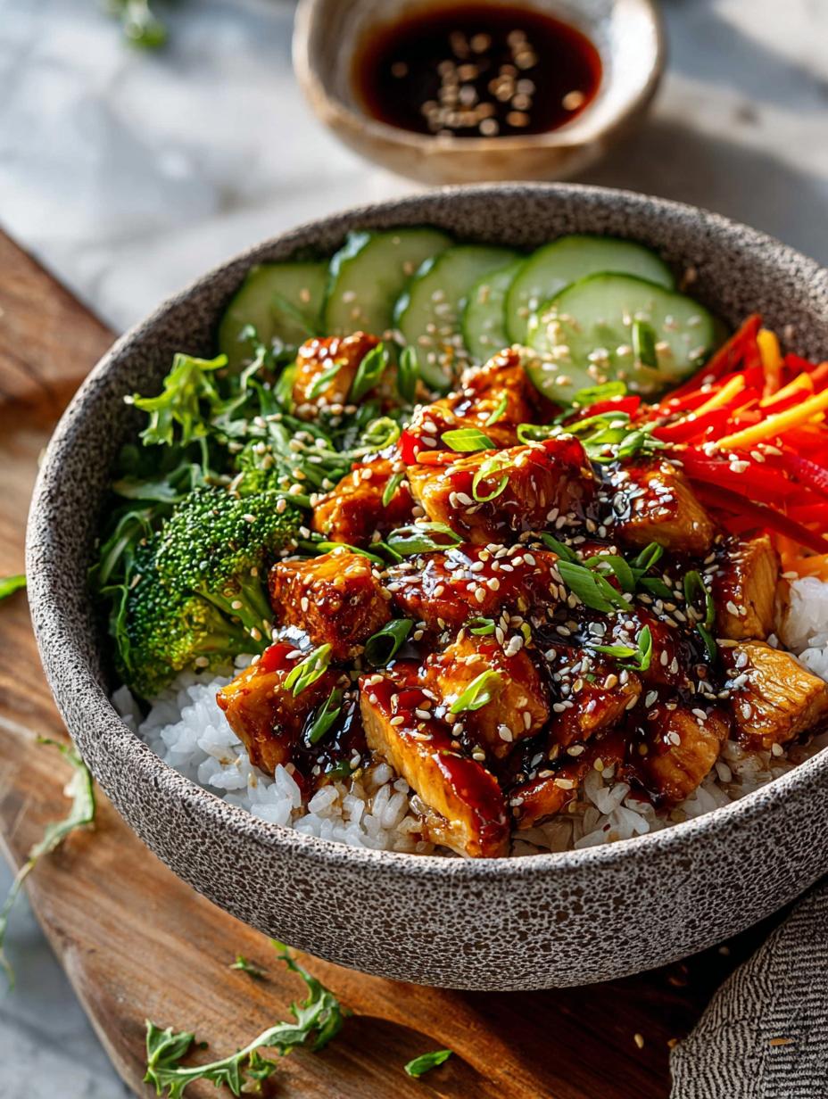 Healthy Teriyaki Chicken Bowl: A Delicious 30-Minute Meal - Healthy Teriyaki Chicken Bowl - main visual representation