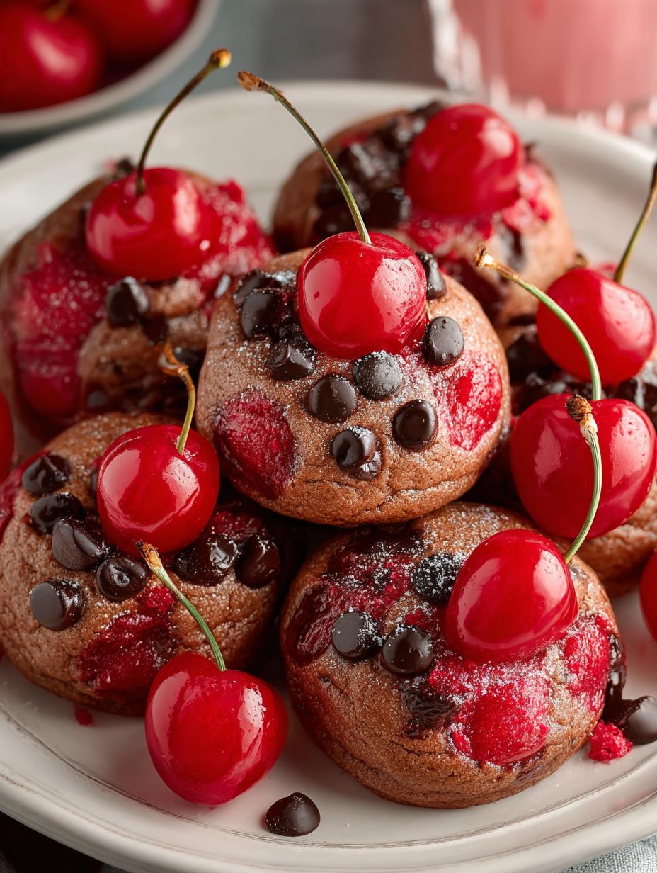 Heavenly Maraschino Cherry Chocolate Chip Cookies Recipe - Heavenly Maraschino Cherry Chocolate - main visual representation